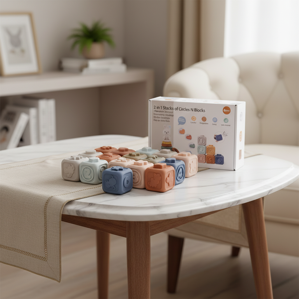 Aira SensePlay Silicone Stacking & Building Set
